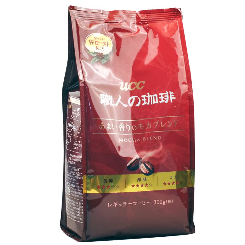 UCC悠诗诗职人咖啡（醇香摩卡）300g/袋 日本进口 醇香浓厚