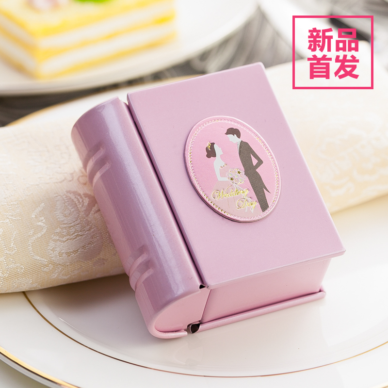 文弘2015新款 创意喜糖盒子铁盒 结婚用品糖盒婚庆用品糖果盒805