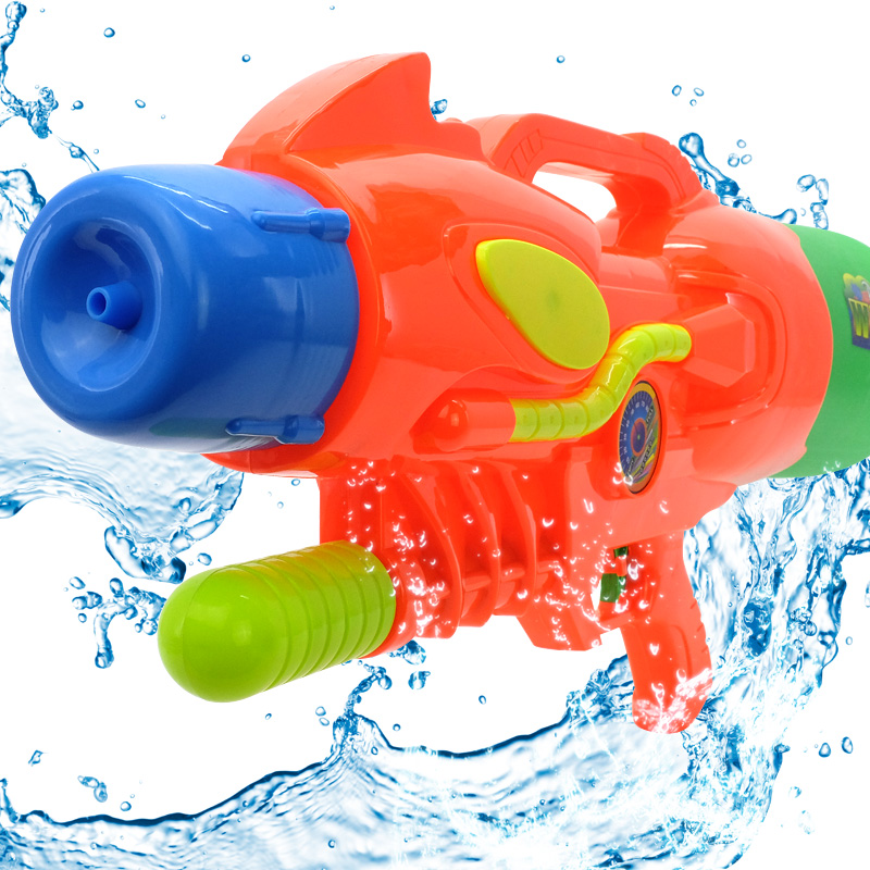 夏季玩水节 超实惠特大号高压抽拉式水枪玩具 射程远儿童戏水玩具
