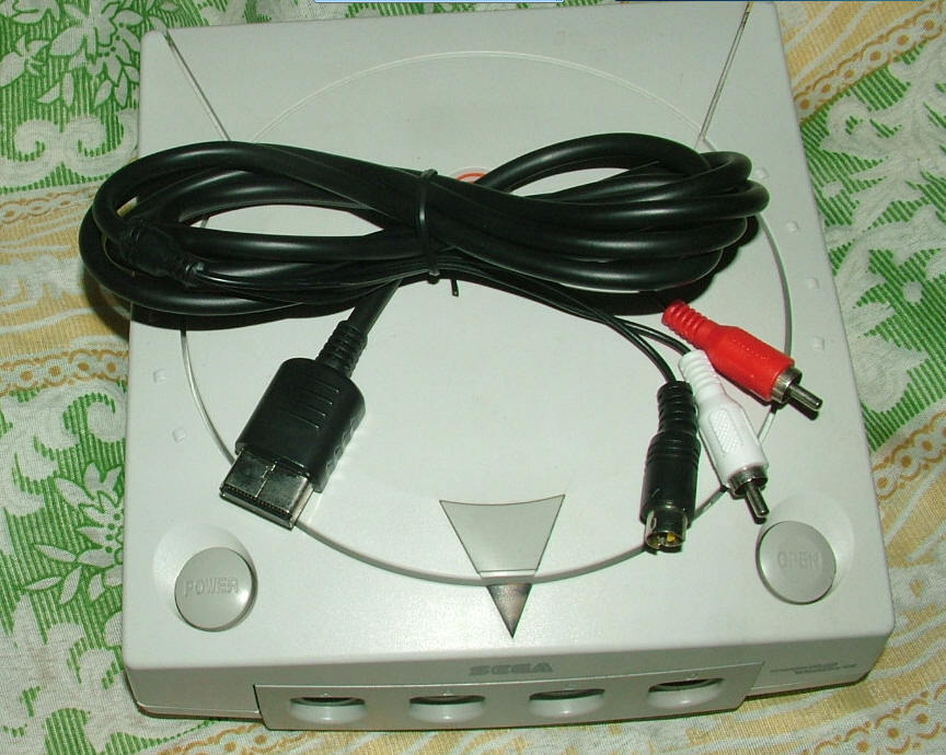 全新SEGA DC Dreamcast游戏机专用S线S端子线-也有DC套装热卖中