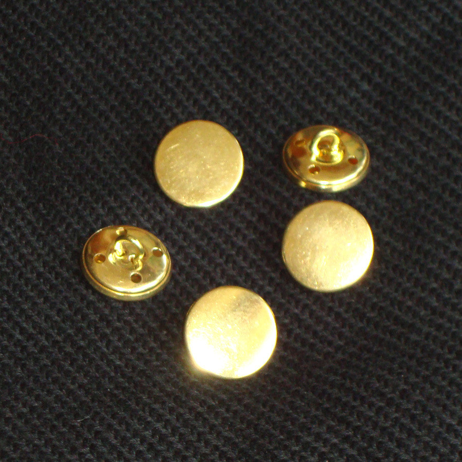 金色全铜纽扣扣子大衣风衣衬衫西服袖口袖扣 18MM一元两颗