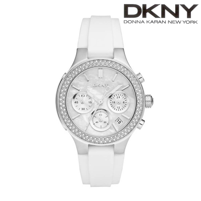 DKNY手表 ny8196  时尚百搭 双显贝母唐娜可女表 现货包邮