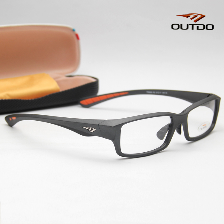 高特 TR90 超轻 休闲运动 豹纹 眼镜架 眼镜框 男 女TR9808 包邮