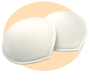 纯棉可洗 防溢乳垫 孕妇文胸乳垫 可插式胸棉 哺乳文胸胸垫 均码