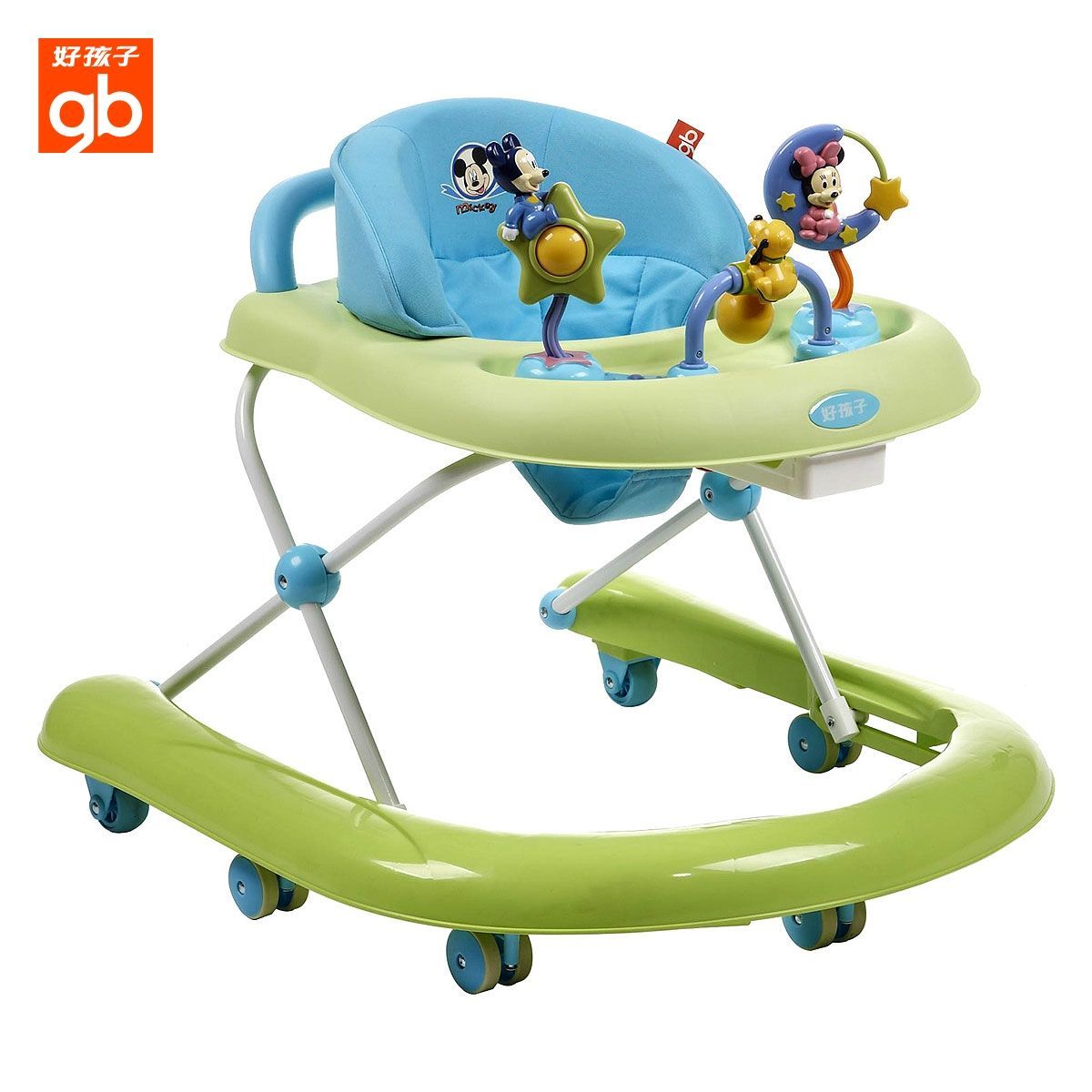 Goodbaby/好孩子迪士尼主题婴幼儿学步车 XB401U-J321GG/J320BB