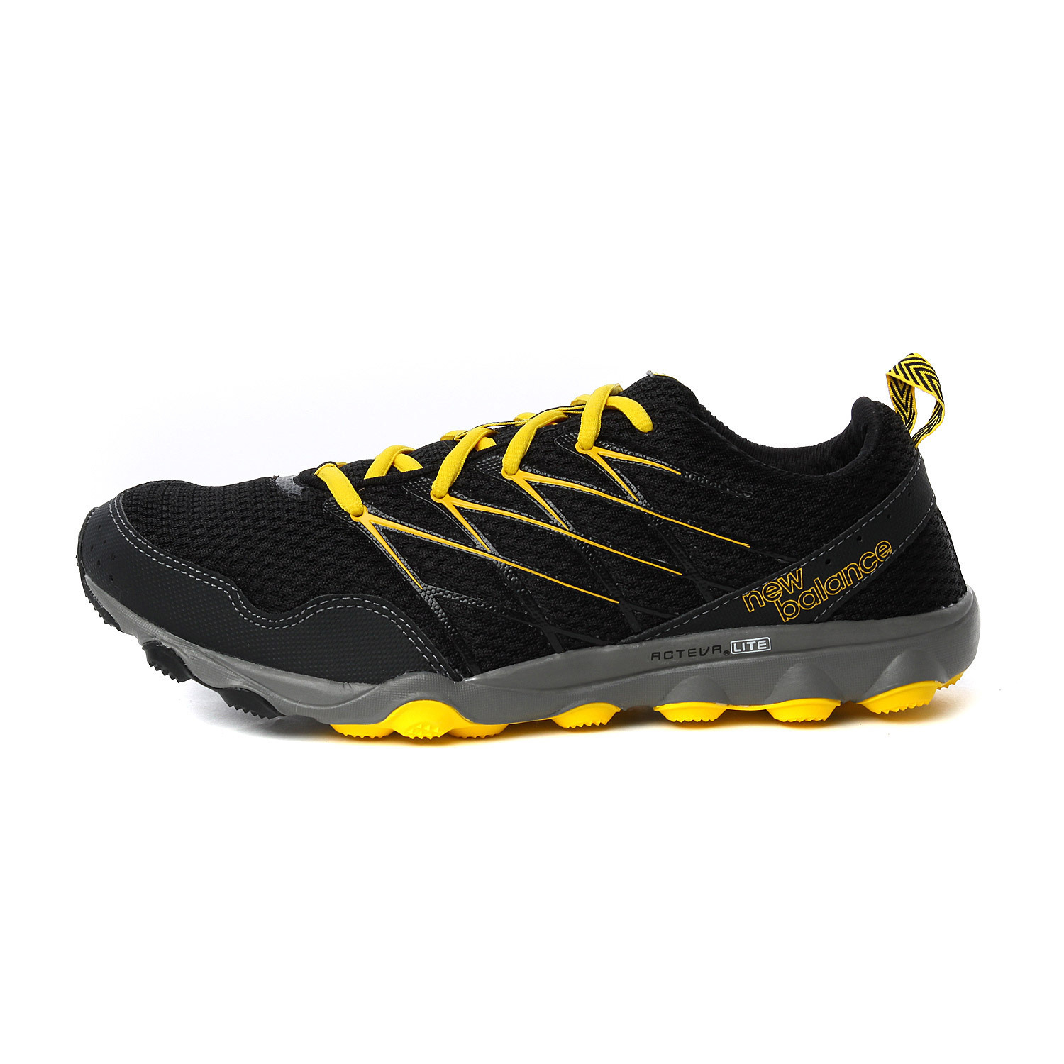 专柜正品纽巴伦New Balance新百伦跑步鞋 男鞋 黄色+黑色 44.5