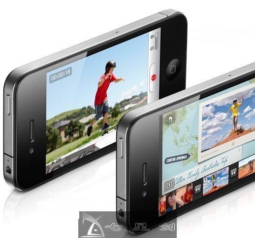 双模精品！天翼lphone 4代4GS铂晶版3G双模双待手机+电容屏+GPS