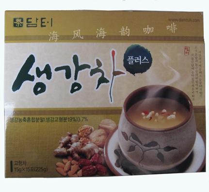 韩国食品 丹特生姜茶 生姜大枣茶 驱寒暖胃 预防感冒 225克