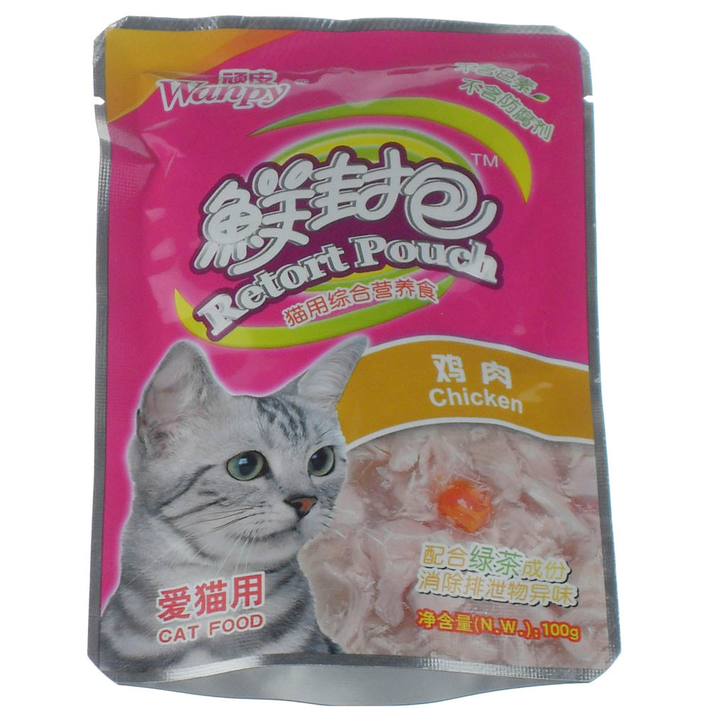猫用鸡肉鲜封包 猫用妙鲜包 美味难挡 100g