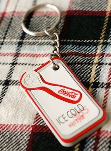 纪念钥匙扣·cocacola可口可乐I COKE系列塑胶钥匙扣 A174
