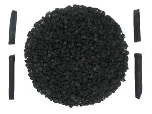 5-7MM高纯度净化 竹炭颗粒 地板炭  装修除味 除甲醛 2.8/500克