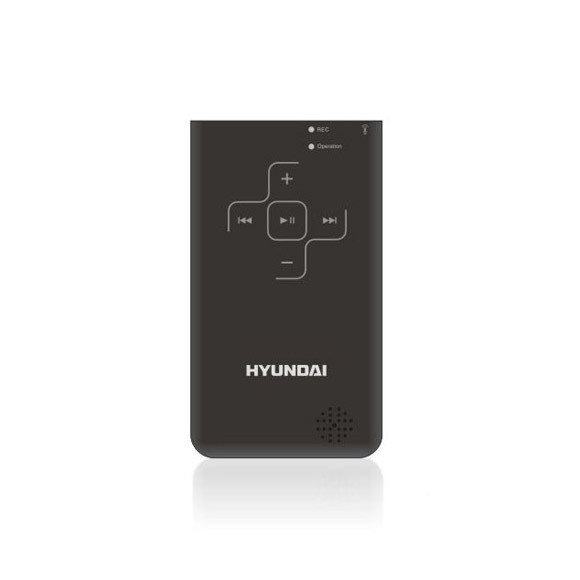 正品韩国现代专业高清远距离超薄数码一键录音笔HYV-B30 FM包邮