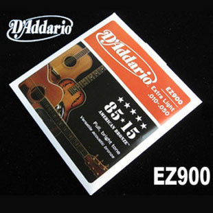 [推荐]D Addario EZ900 新版达达里奥民谣吉他弦   吉它弦