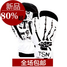 【手骨架】新款1011TSN/白色/黑色/保暖/户外/滑雪手套