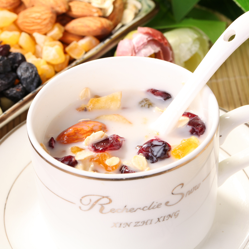 【天天特价】蔓越莓燕麦片250g果仁水果麦片早餐冲饮即食营养谷物