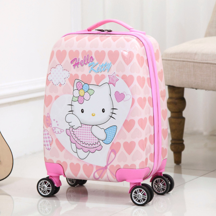 hello kitty儿童拉杆箱17寸19万向轮女童行李箱KT猫旅行箱登机箱