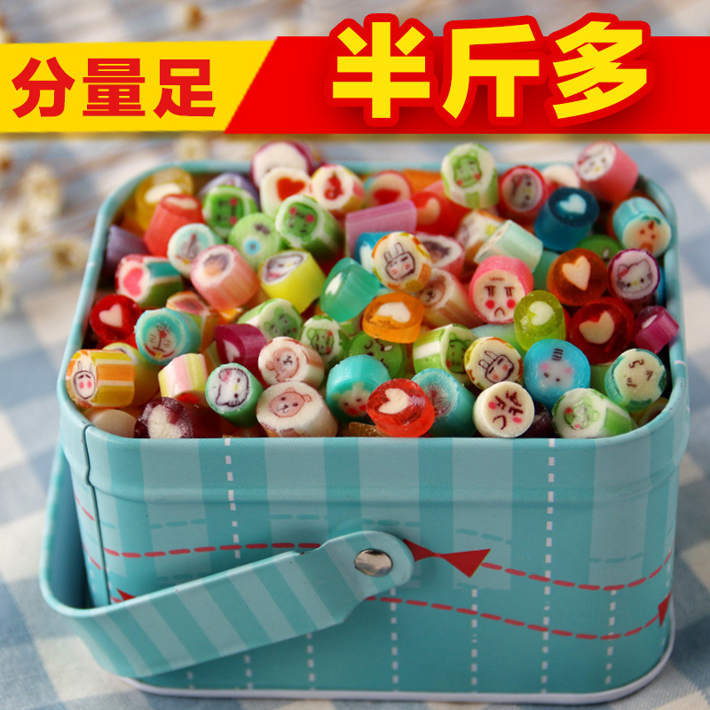 创意进口食品麦芽手工切片星空棒棒糖果水果喜糖生日礼盒零食