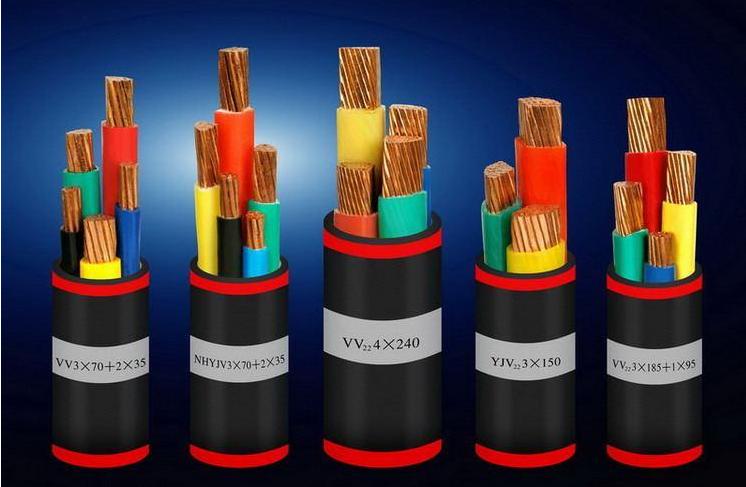 定制金龙羽电线电缆RVV/VV/YJV两芯三芯四芯五芯电缆