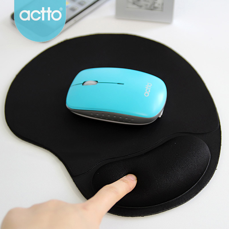 Actto安尚MP-11护腕鼠标垫预防鼠标手办公记忆棉手腕垫子正品包邮