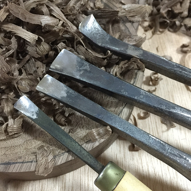 挖勺子工具套装木工雕刻刀挖勺子托盘工具木勺子打坯刀修光刀圆刀