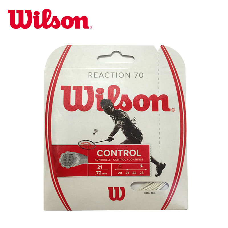 正品Wilson羽线 Reaction70 羽毛球线 威尔逊耐用 羽毛球拍线