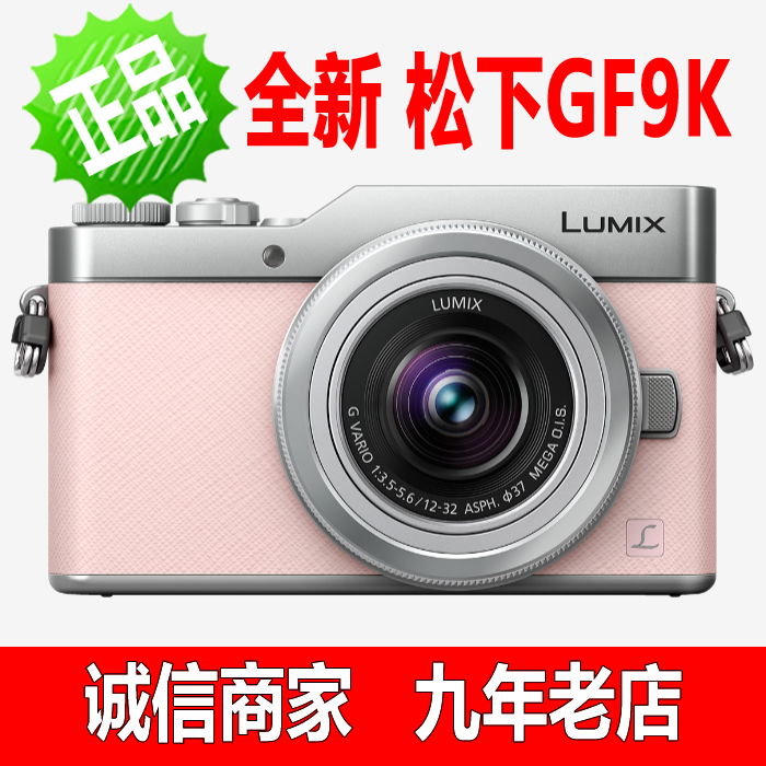 Panasonic/松下DMC-GF9K (12-32mm ) 自拍神器美肤 4K微单电相机