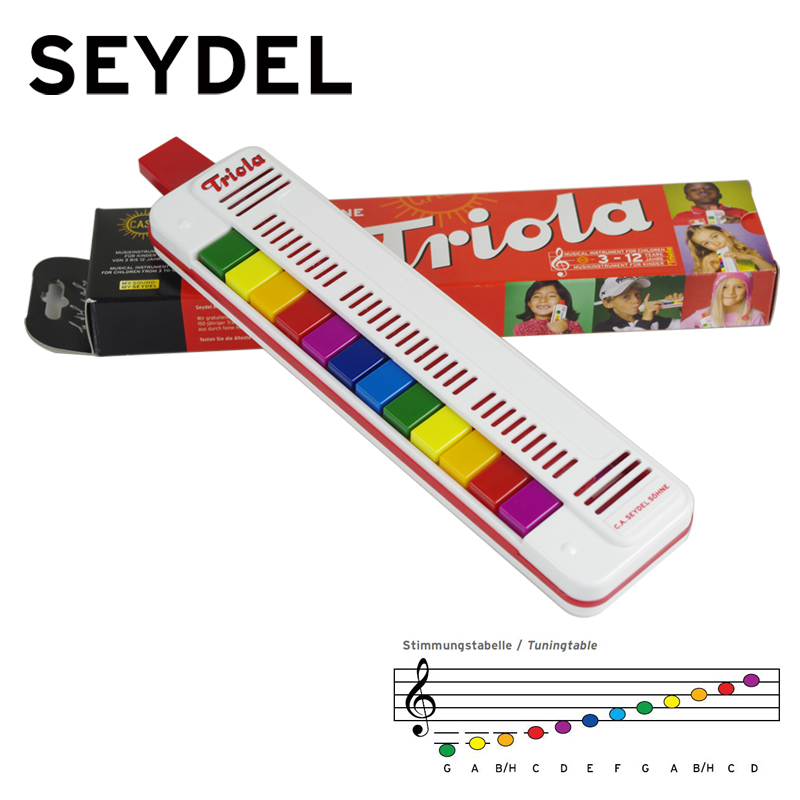 德国进口SEYDEL儿童乐器儿童口风琴Triola12孩子六一生日礼物