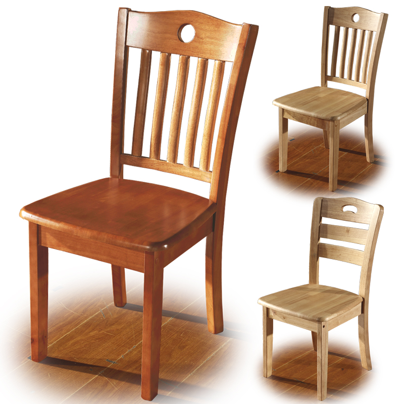 实木餐椅家用靠背简约现代木椅凳橡木全实木餐厅餐桌特价包邮椅子