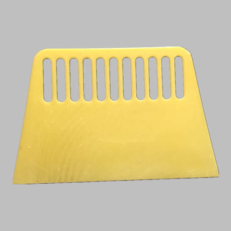 专业墙纸壁纸施工工具 170*112mm优质黄色实用7寸j加厚刮板