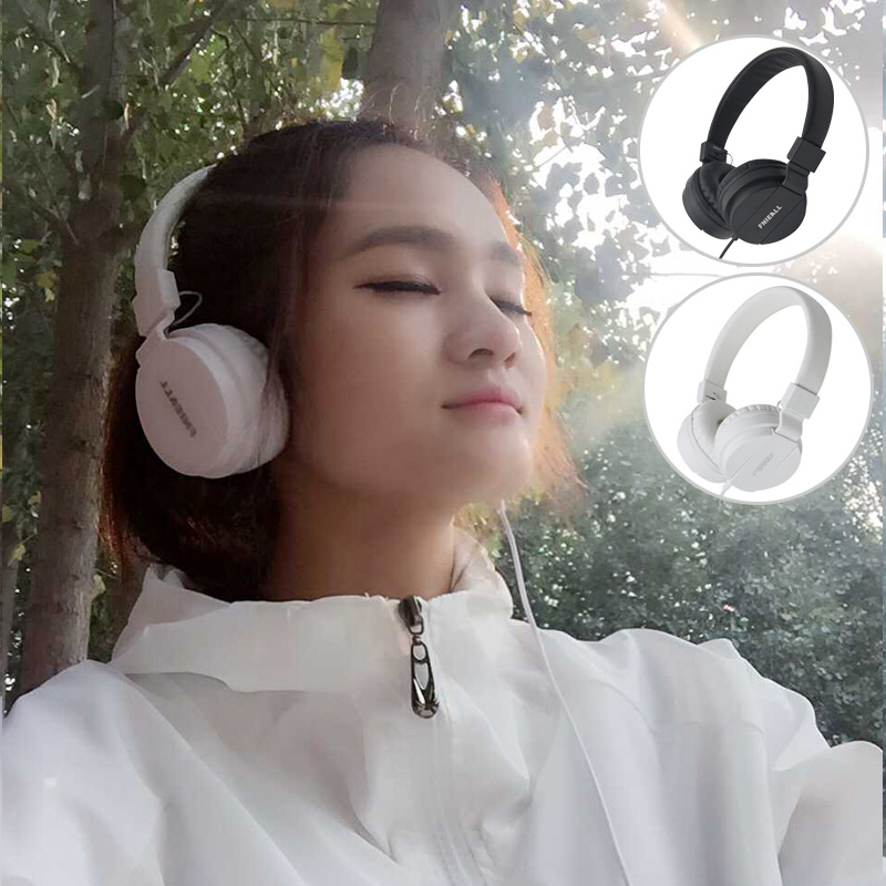 小米苹果OPPO华为头戴式耳机男女手机电脑通用音乐带麦有插线耳麦