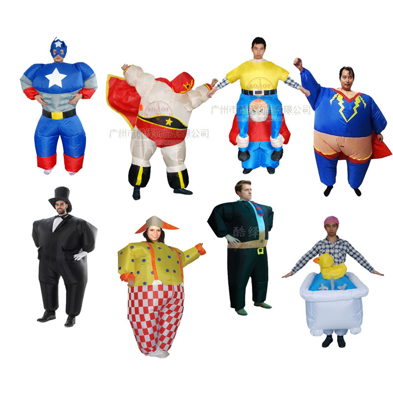 复活节活动表演COSPLAY道具超人装扮魔术演出服饰卡通人偶服装
