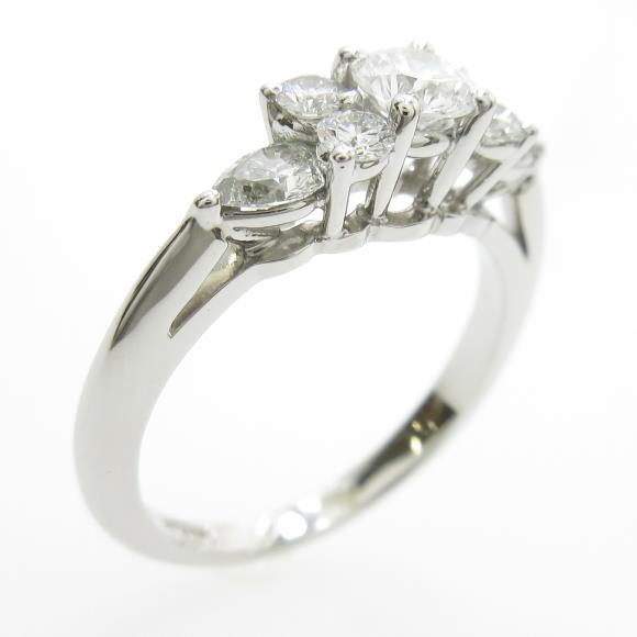 Tiffany/蒂芙尼PT950钻石6.5号戒指二手正品A
