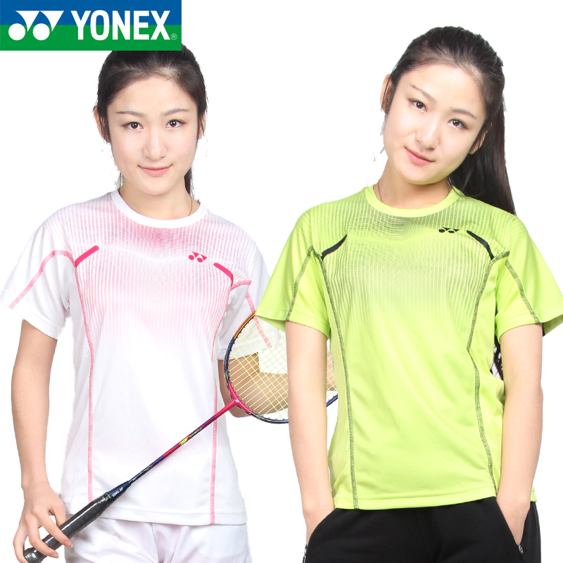YONEX尤尼克斯羽毛球服女款圆领T恤2016夏新速干YY短袖速干排汗