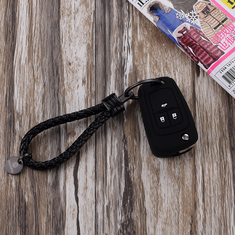 汽车钥匙包 专用于别克2015新英朗GT XT硅胶钥匙套遥控保护套男女