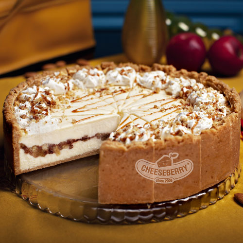 【芝士百丽苹果芝士蛋糕】欧洲进口芝士乳酪蛋糕8寸/10寸冷冻蛋糕