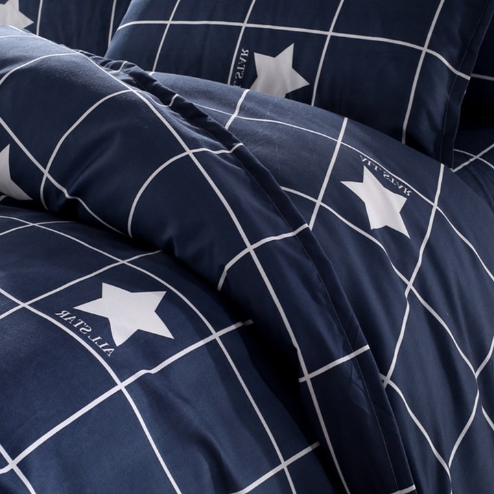 2016双人床上用品卡通床单被套三件套加厚绗缝简约4件四件套10002