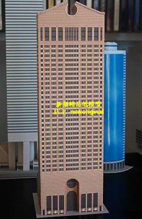 美国纽约公司大楼建筑沙盘 1比144 HG MG敢达高达城市场景模型