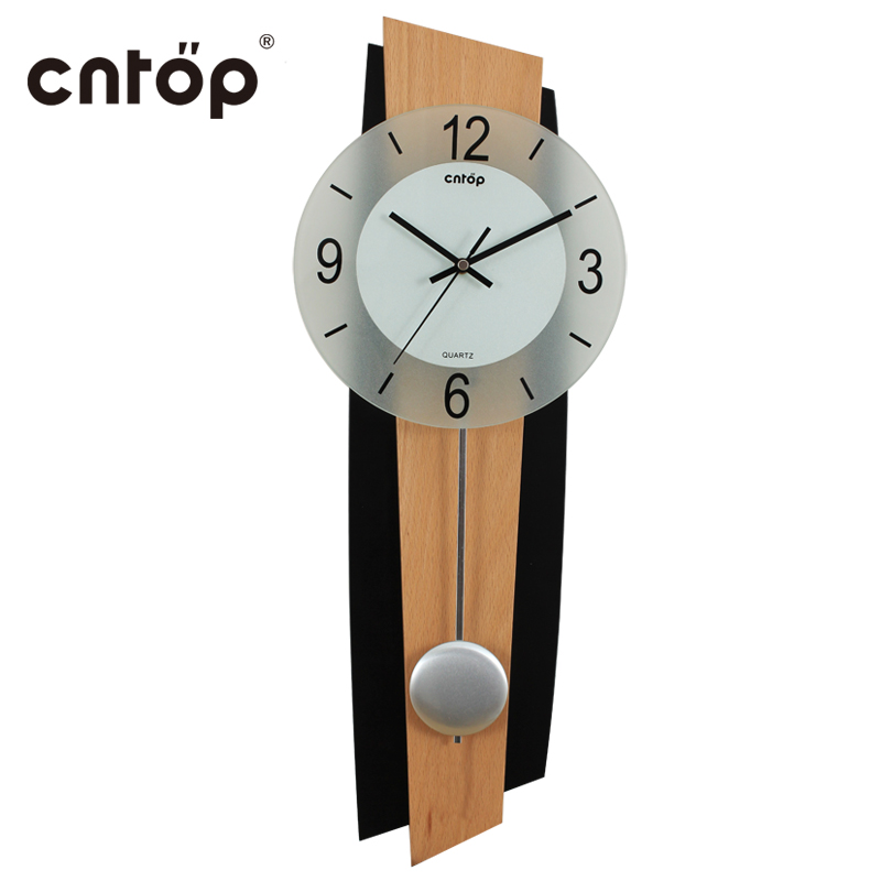 cntop时恩特 个性创意时钟挂表客厅大号欧式摆钟 客厅卧室 挂钟