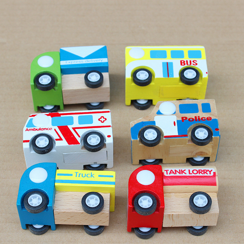 回力迷你小汽车惯性车男孩儿童玩具车宝宝车模型1-2-3岁礼物