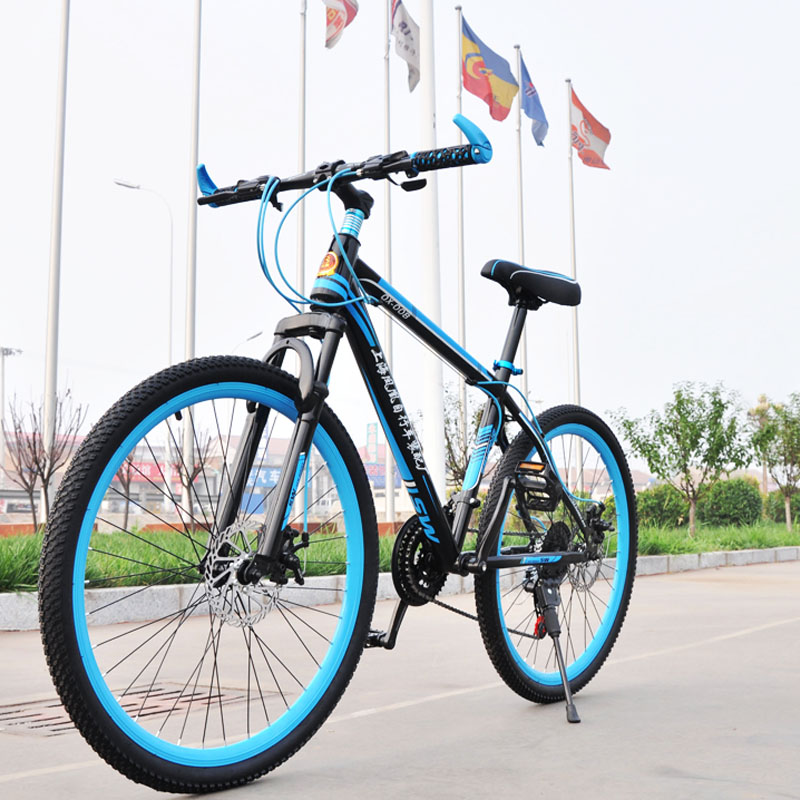 上海凤凰自行车装配厂21/24速双碟刹山地24/26寸学生变速越野单车
