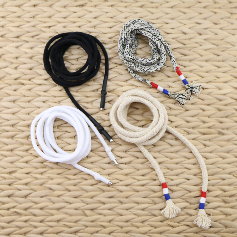 彩色成品裤腰绳帽口绳 束口袋装饰绳子捆绑绳 3.5元1条约1.25米长