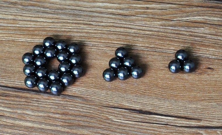 27颗 黑色磁力球 直径15mm 魔力巴克球  创意益智玩具