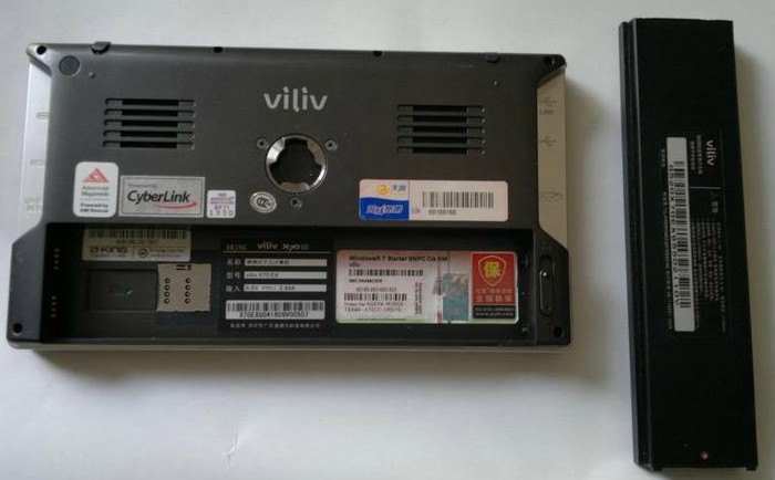 VILIV X70 7寸win7 XP系统平板电脑电信3G通话 windows平板电脑