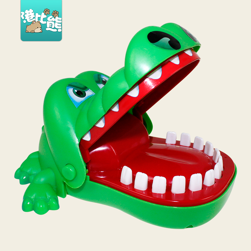 天天特价 鳄鱼玩具咬手指大号亲子玩具儿童整蛊创意礼物咬手鳄鱼
