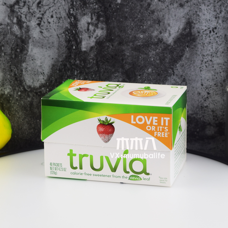 美国 Truvia天然甜菊糖/植物糖 代糖 零卡里路Stevia 甜味剂 菊糖