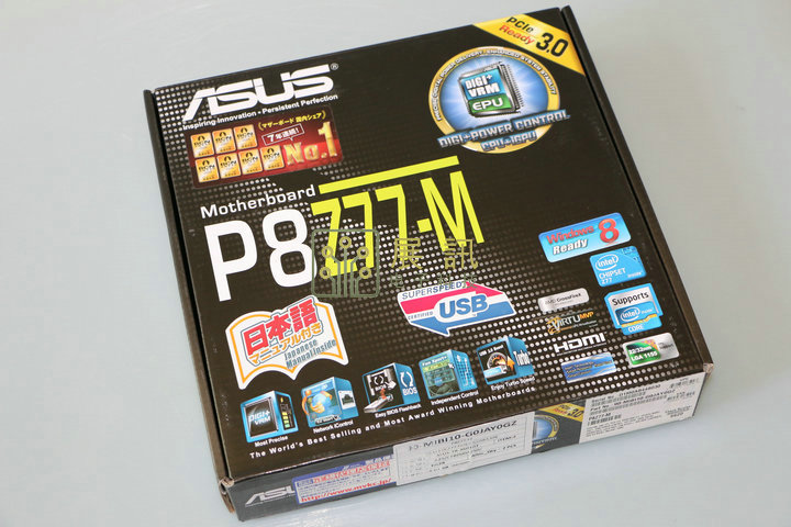 全新盒装 华硕 P8Z77-M M-ATX主板 支持前置USB3 支持E3 1230