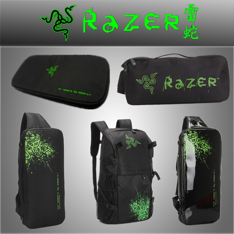 包邮 Razer雷蛇 机械键盘包 外设包 电竞包 游戏装备包 双肩背包