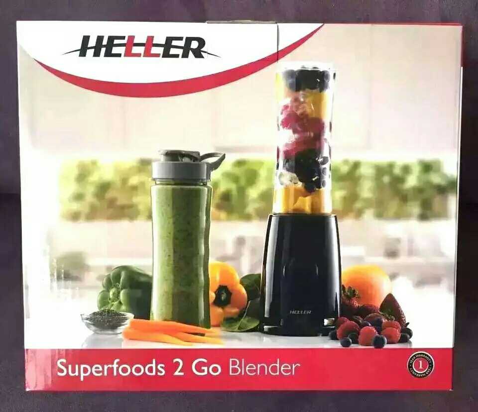 现货 澳洲Heller第三代迷你榨汁机破壁机榨鲜果蔬汁制奶昔果昔