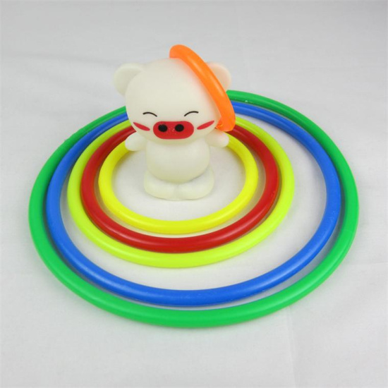 摆地摊专用套圈圈塑料圈儿童玩具套圈游戏幼儿园活动投掷套圈批发
