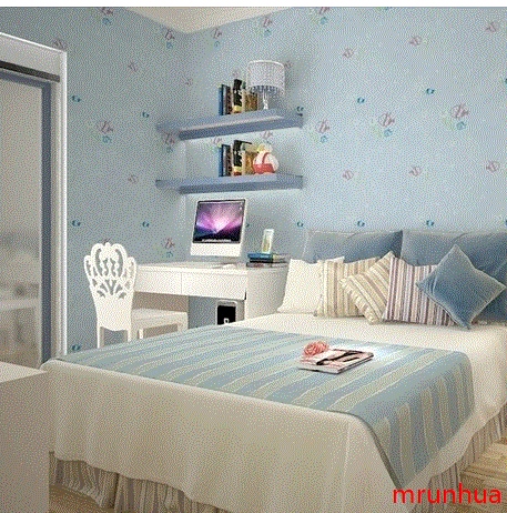 有图案墙纸中国卧室客厅一卷即时特价不干胶包装防水墙纸057